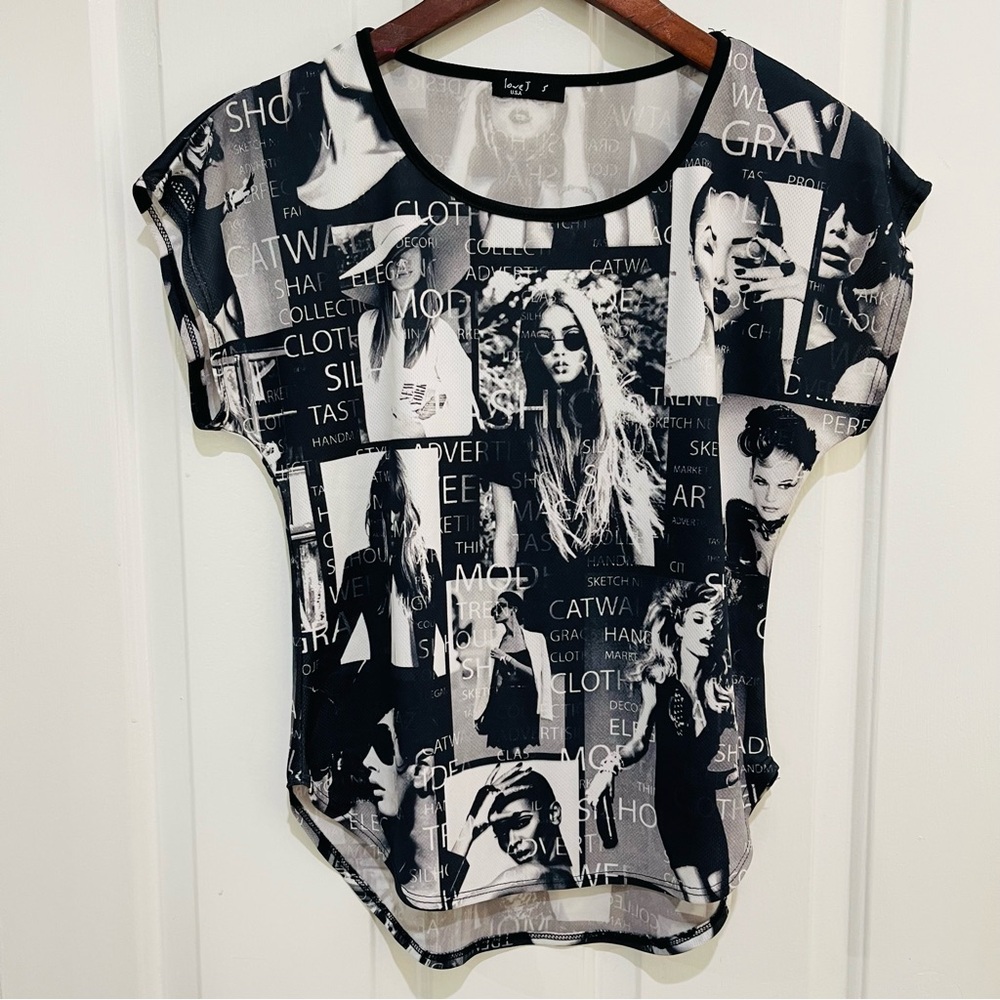 Love J Retro Magazine Cover Tee